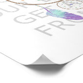 Laat je dromen niet van je afkomen poster (Hoek)