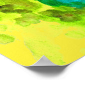 Laat je dromen nooit inspirerend citaat los poster (Hoek)