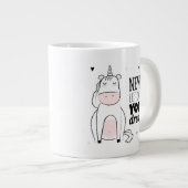 Laat je dromen nooit los grote koffiekop (Voorkant rechts)