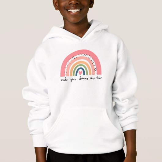 Laat je dromen uitkomen met echte regenboog (Voorkant)