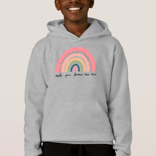 Laat je dromen uitkomen met echte regenboog (Voorkant)