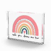 Laat je dromen uitkomen met echte regenboog fotoblokken (Rechts)