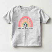 Laat je dromen uitkomen met echte regenboog kinder shirts (Voorkant)