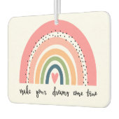 Laat je dromen uitkomen met echte regenboog luchtverfrisser (Links)