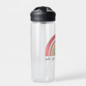 Laat je dromen uitkomen met echte regenboog waterfles (Voorkant)