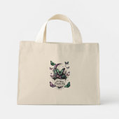 Laat je dromen vliegen Vlinder Tote Tas (Achterkant)