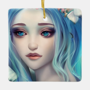 Laat je dromen, wees je vleugels citaat keramisch ornament