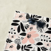 Laat je dromen wild zijn als de bloemen strandlaken (In situ)