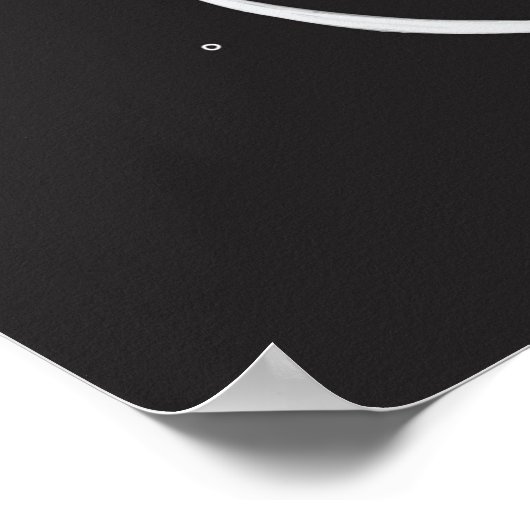 Laat je droom groter zijn dan je angsten poster (Hoek)