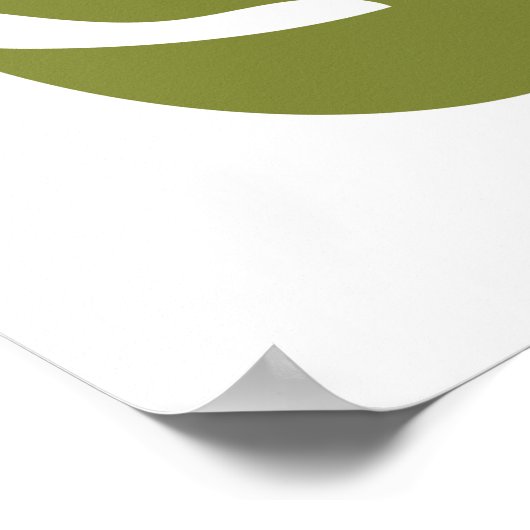 Laat je eigen geluk groeien poster (Hoek)