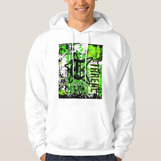 Laat je expressie spreken door je mode hoodie (Voorkant)