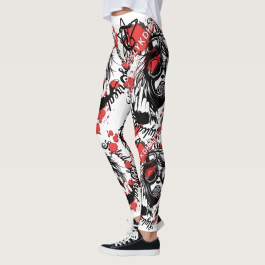 Laat je expressie spreken door je mode leggings (Links)