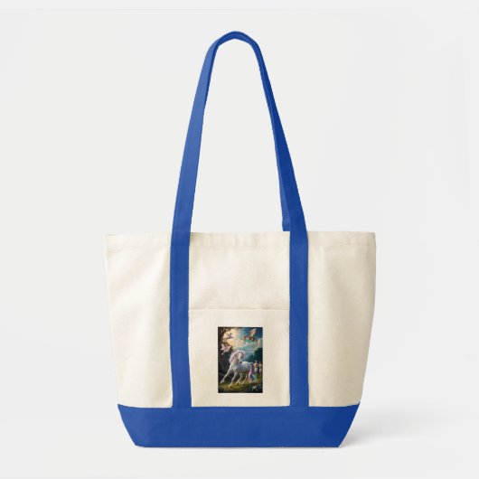 Laat je fantasie de vrije loop met Fantasy Creatur Tote Bag (Voorkant)