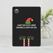 Laat je favoriete kerstfoto zien kaart (Staand voorkant)