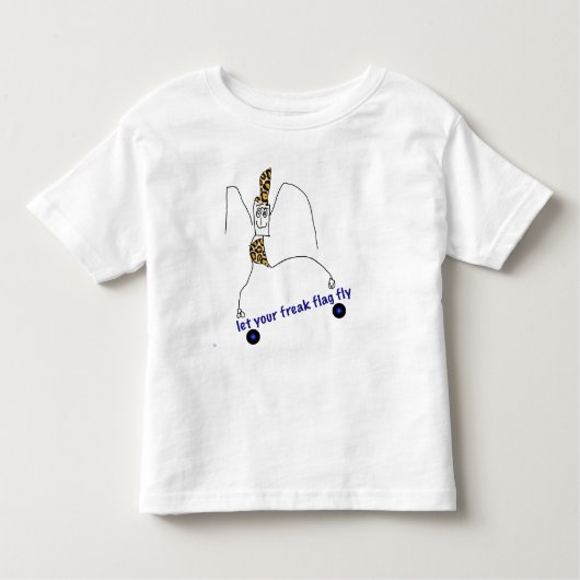 Laat je Freak vlag vliegen! Kinder Shirts (Voorkant)