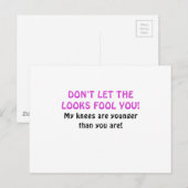 Laat je geen flauw vallen... mijn kinderen zijn jo briefkaart (Voorkant / Achterkant)