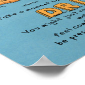 Laat je geest afdrijven poster (Hoek)