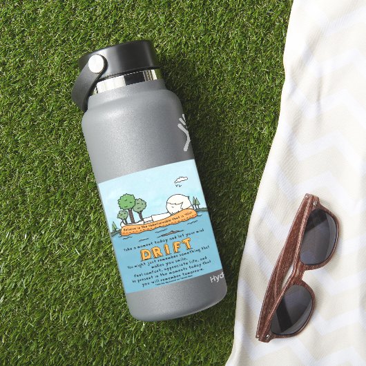 Laat je geest afdrijven sticker (HydroFlask Insitu)