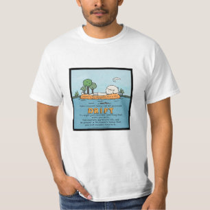 Laat je geest afdrijven t-shirt
