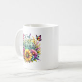 Laat Je Geest Bloeien Koffiemok (Voorkant links)