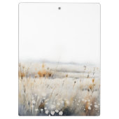 Laat je geloof groter zijn dan angst Christelijk Q Klembord (Achterkant)