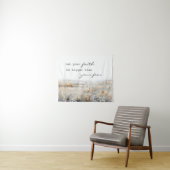 Laat je geloof groter zijn dan angst Christelijk Q Wandkleed (In Situ (horizontaal))