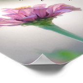 Laat je geloof groter zijn dan je Poster van angst (Hoek)