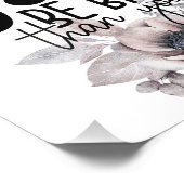 Laat je geloof groter zijn dan je Poster van angst (Hoek)