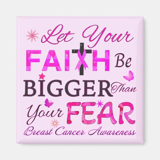 Laat je geloof groter zijn magneet (Voorkant)