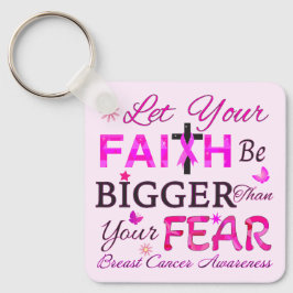 Laat je geloof groter zijn sleutelhanger