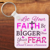 Laat je geloof groter zijn sleutelhanger (Voorkant)