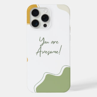 Laat je geweldige stijl zien- iPhone 15 Pro Hoesj Max Case