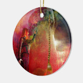 LAAT JE HAAR ZAKKEN KERAMISCH ORNAMENT (Links)