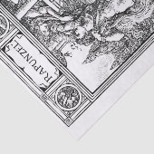 Laat je haar zakken! tissuepapier (Detail)