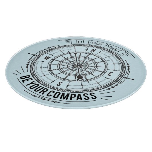 Laat je hart je kompas zijn snijplank (Hoek)