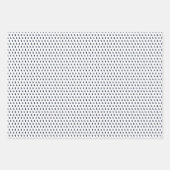 Laat je hart licht blauw kerstfeest zijn inpakpapier vel (Voorkant 2)