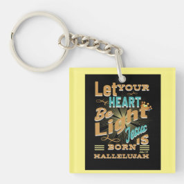 Laat je hart licht zijn, Jezus is geboren, Hallelu Sleutelhanger