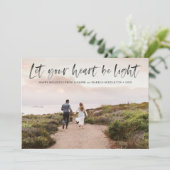 Laat je hart licht zijn Overlay in zwart Feestdagenkaart (Staand voorkant)