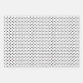 Laat je hart licht zwart kerstfeest zijn inpakpapier vel (Voorkant 2)