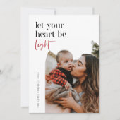 Laat je hart lichten Boog Foto Feestdagenkaart (Voorkant)