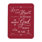 Laat je hart niet lastig vallen magneet (Verticaal)