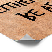 Laat je hart niet verstoord zijn door een tweeklep poster (Hoek)