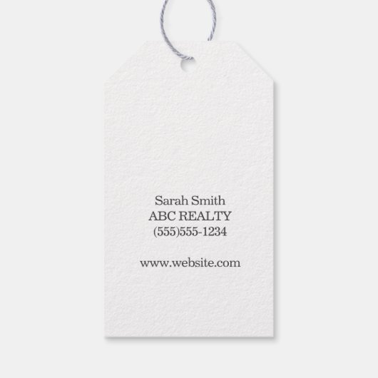 Laat je hond glimlachen Real Estate Pop By Cadeaulabel (Achterkant)