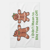 Laat je hoofd los. theedoek (Verticaal)