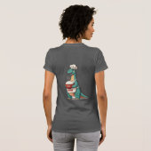 "Laat je horen, één ontwerp per keer." T-Shirt (Achterkant volledig)