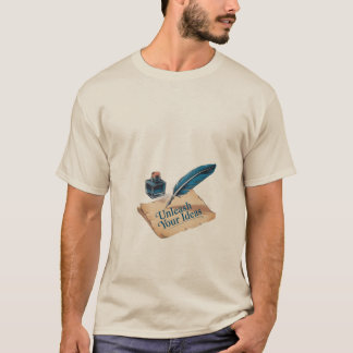 Laat je ideeën los t-shirt