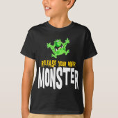 Laat je innerlijk monster vrij t-shirt (Voorkant)