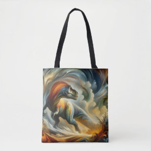 🦕Laat je innerlijke artiest los met het dinosauru Tote Bag