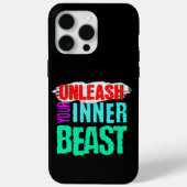 "Laat je innerlijke beest los" Case-Mate iPhone Case (Achterkant)