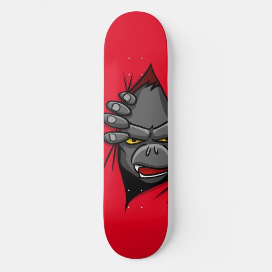 Laat je innerlijke beest los persoonlijk skateboard (Voorkant)